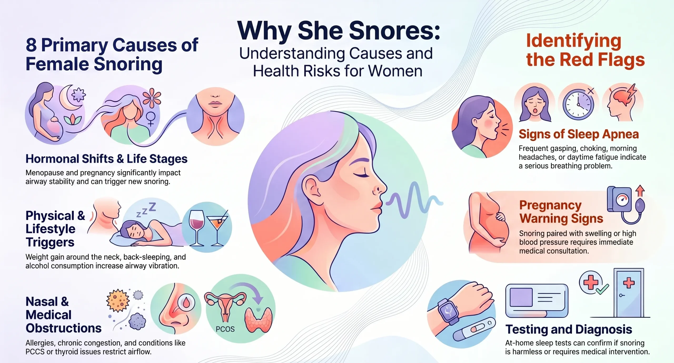 snoring in women