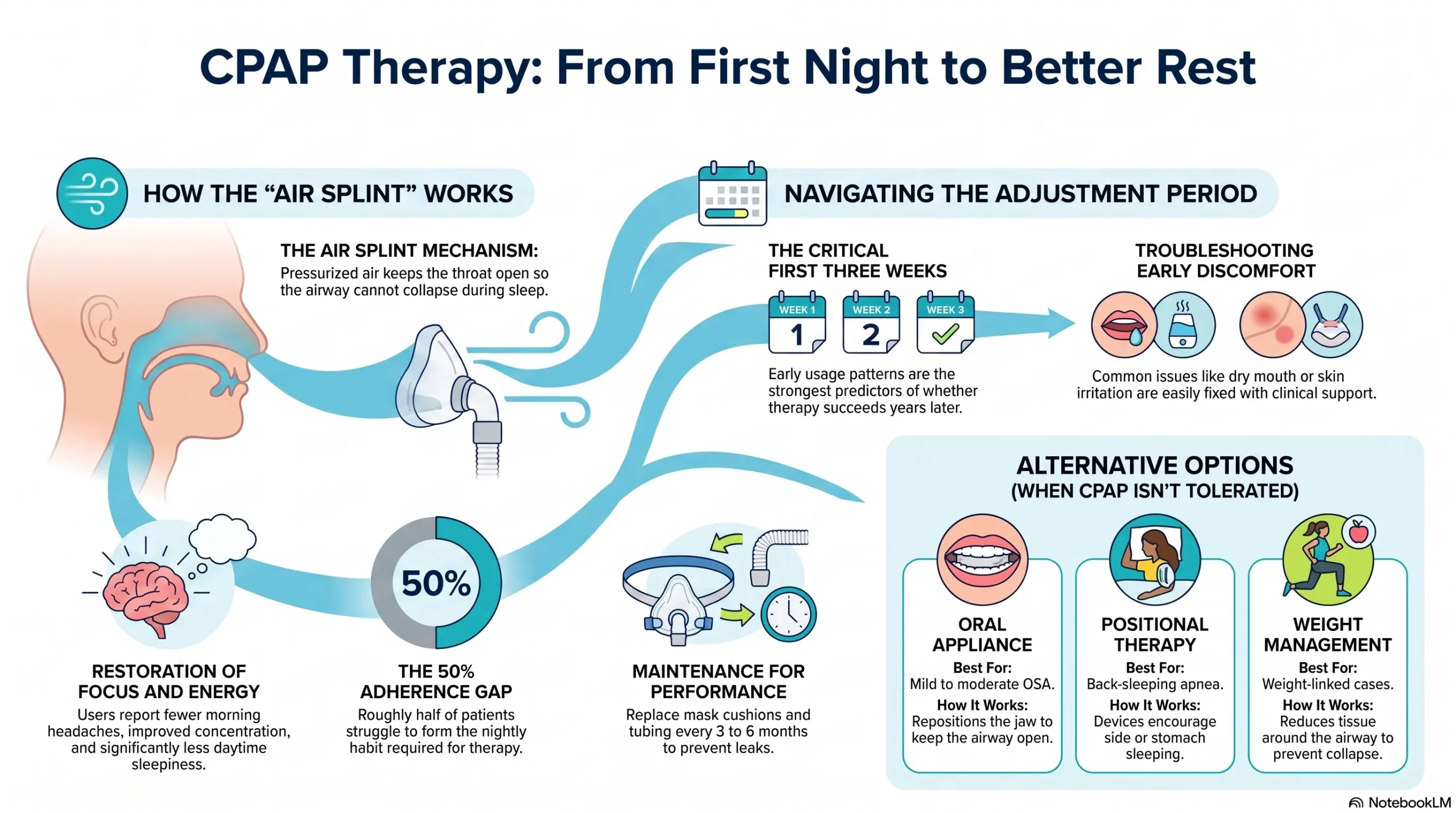 CPAP therapy benefits new patient guide