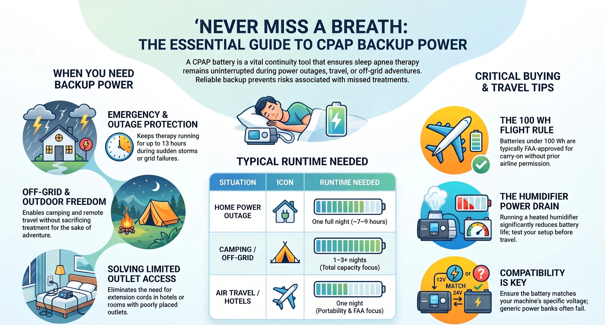 Why Are CPAP Batteries Necessary
