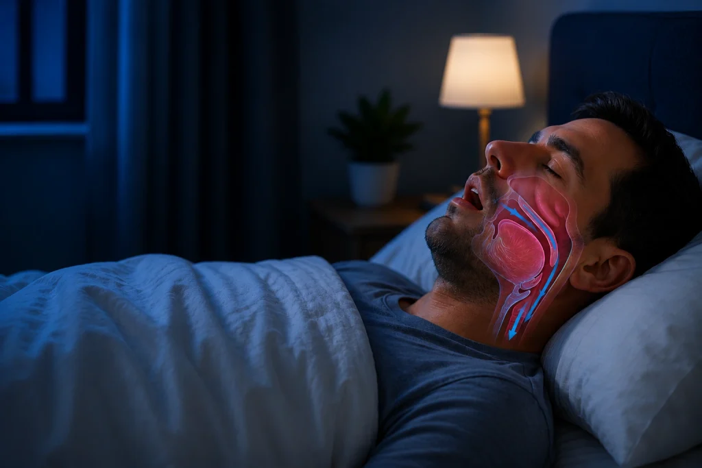 deviated septum and sleep apnea