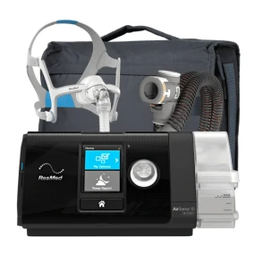 ResMed AirSense 10 AutoSet CPAP HumidAir nasal mask starter kit