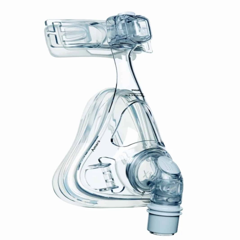 Amara silicone full face CPAP mask front