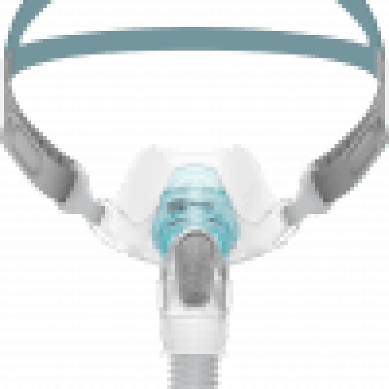 Brevida CPAP mask elbow front view