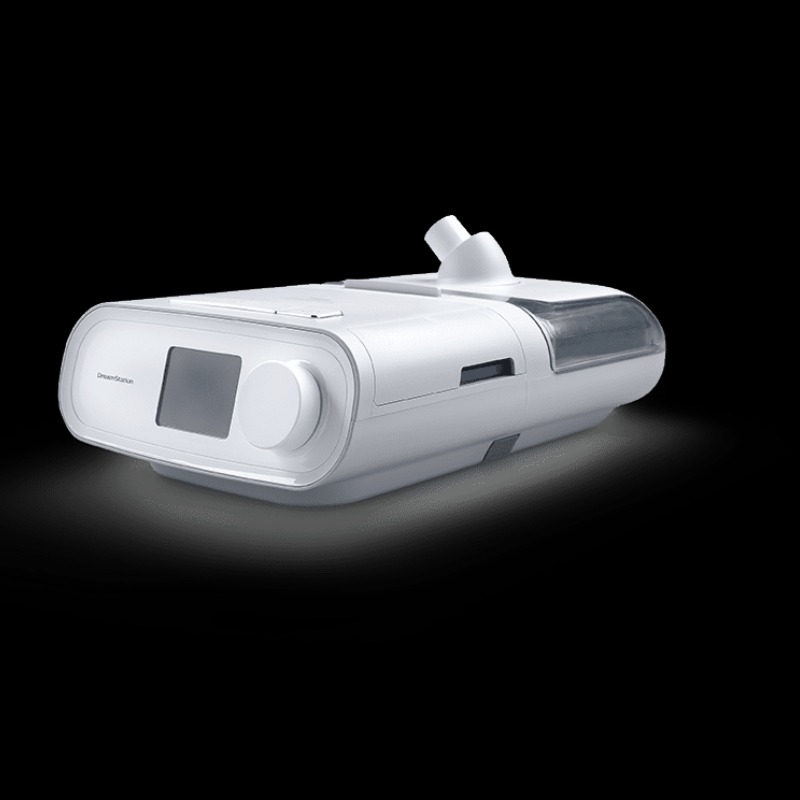 DreamStation CPAP with heated humidifier and heated tube complete therapy system