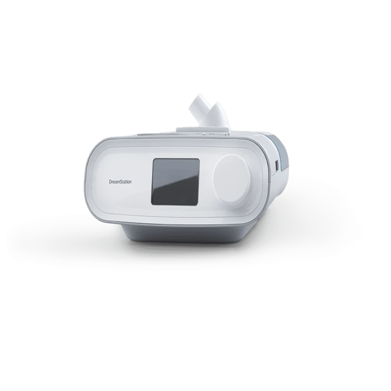 DreamStation CPAP Pro vibrant color display showing nightly therapy progress data