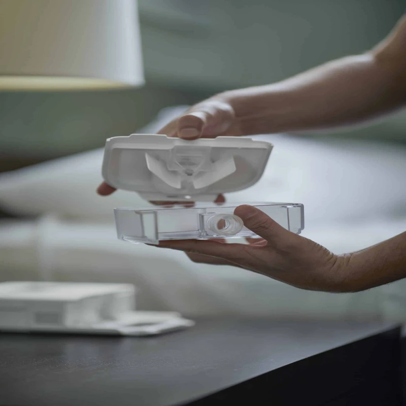 DreamStation Go CPAP with humidifier for home sleep apnea treatment