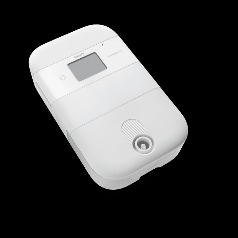 DreamStation Go CPAP machine with heated humidifier for sleep apnea therapy