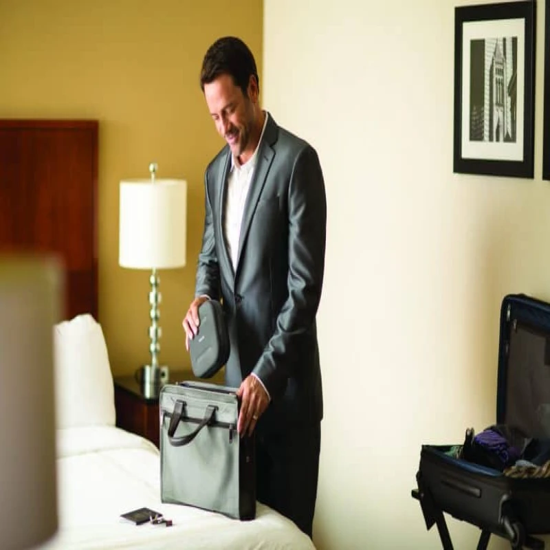 DreamStation Go CPAP travel kit for hotel use