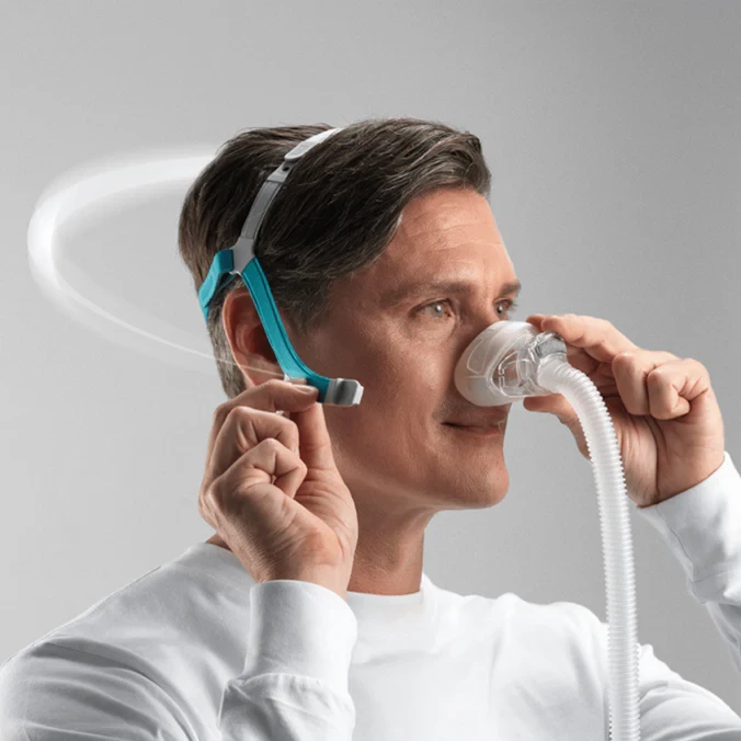 Nova nasal CPAP mask with headgear