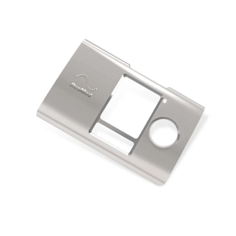 Replacement faceplate detail for ResMed AirCurve 10 CPAP machine