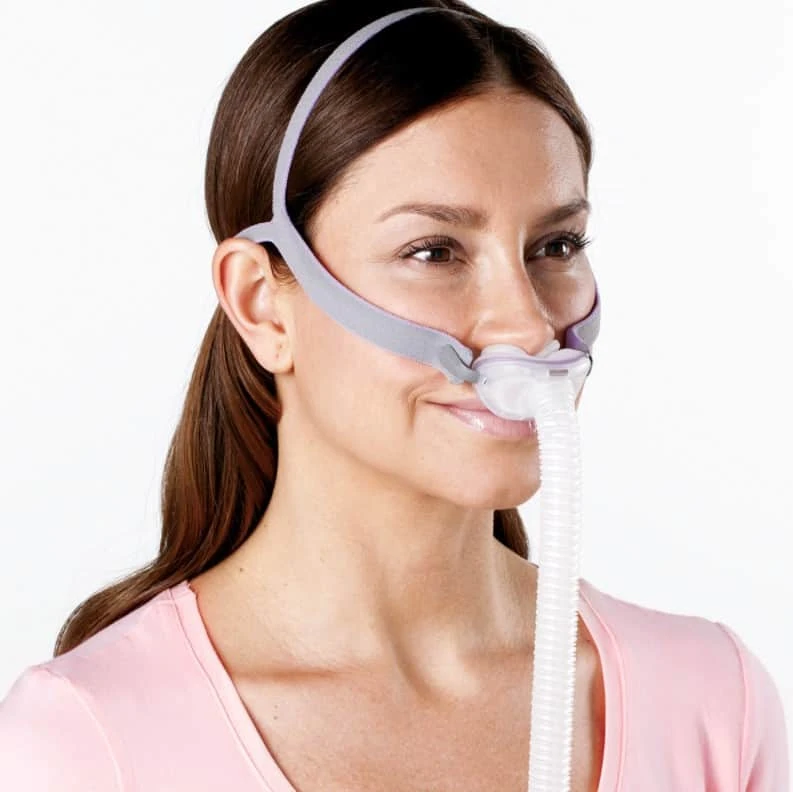 ResMed AirFit P10 CPAP nasal pillow mask complete headgear