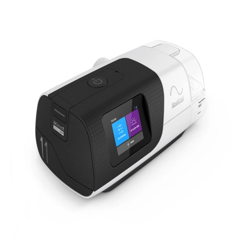 ResMed AirSense 11 AutoSet CPAP machine display
