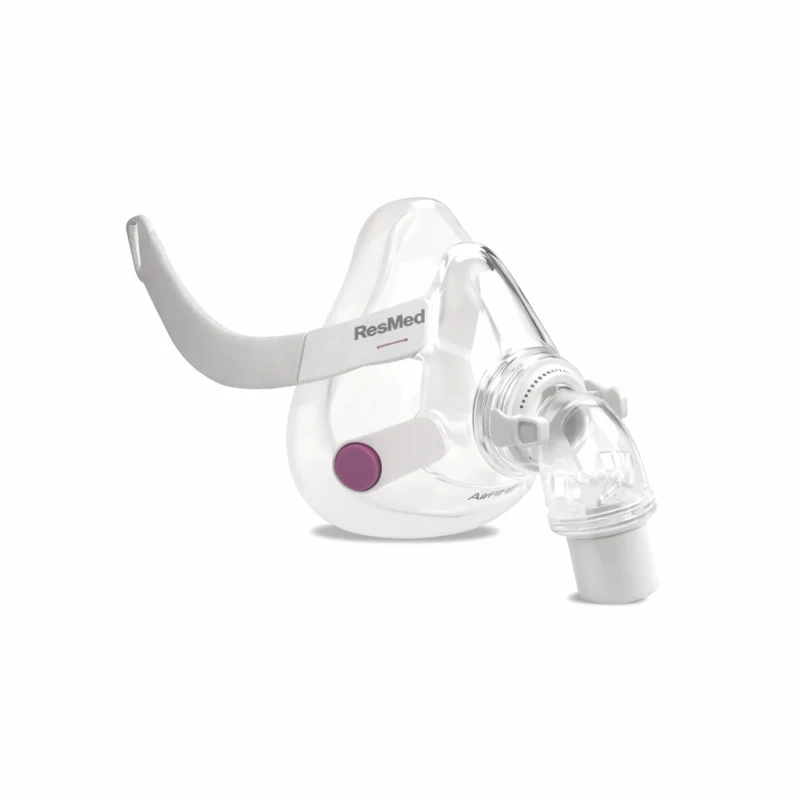 ResMed AirTouch F20 full face CPAP mask angle view