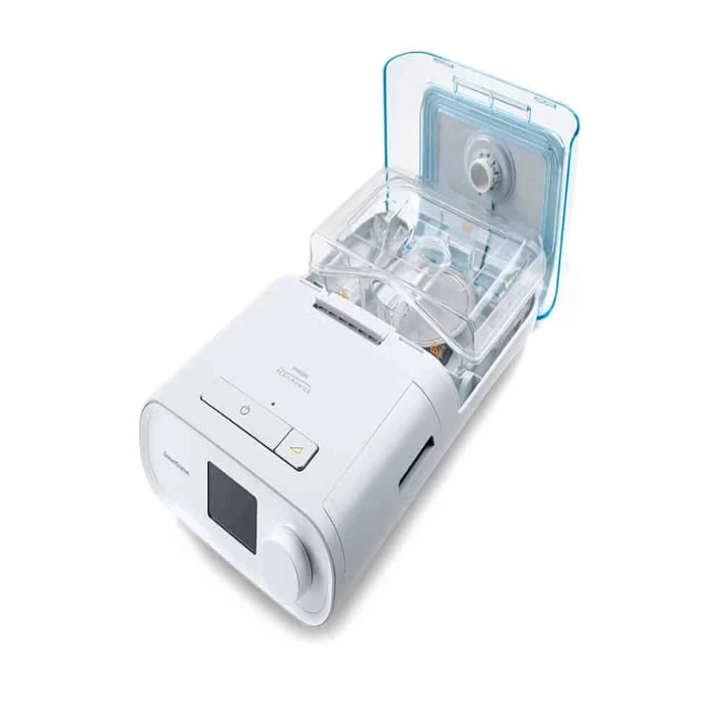 Respironics DreamStation CPAP Pro machine angle view
