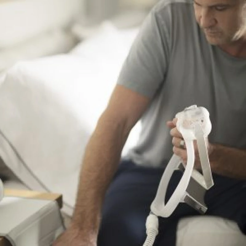 Respironics PAP bedside organizer used for CPAP supplies storage