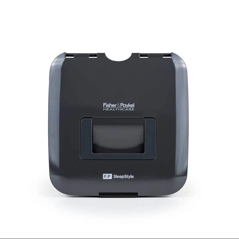 SleepStyle CPAP device lid with handle