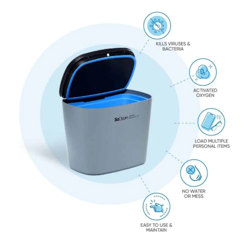 SoClean CPAP device disinfector compatible