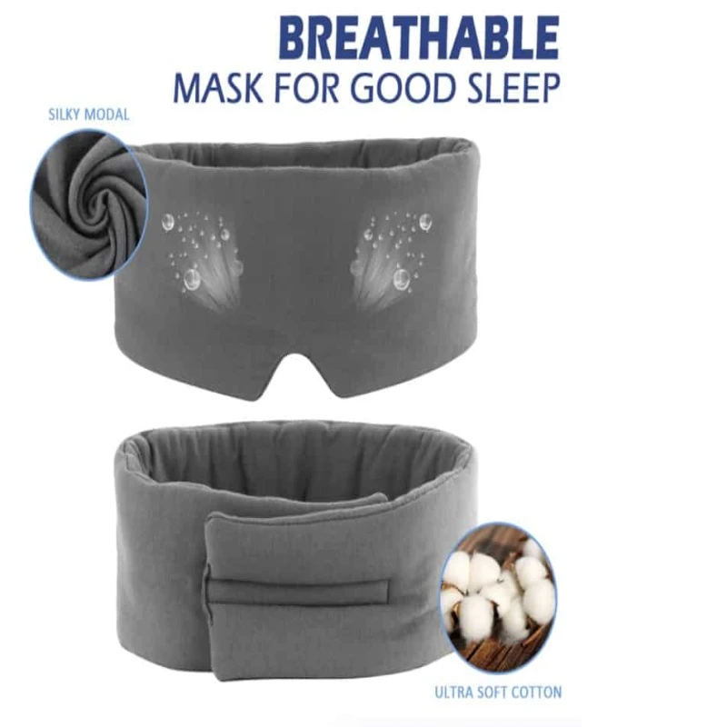 Soft cotton premium sleep eye mask travel