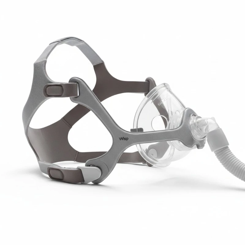 Wisp fabric frame CPAP mask comfort